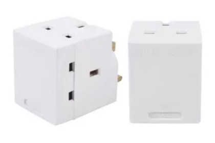 (image for) POWER+ 3 WAY FUSED ADAPTOR - 13A