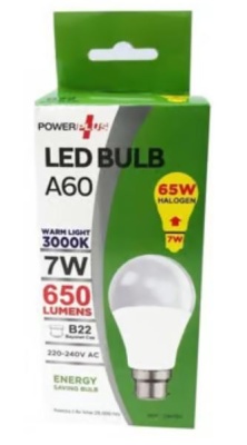 (image for) POWER+ LED BULB A60/7W B22 D/L