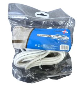 (image for) POWER+ 2 WAY EXTENSION LEAD - 5M
