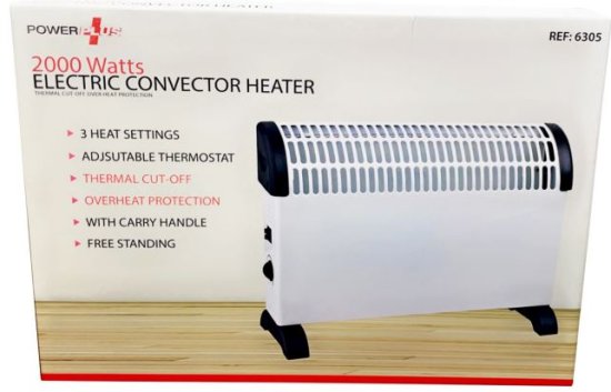 (image for) POWER+ CONVECTOR HEATER - 2KW