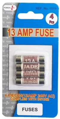 (image for) POWER+ FUSES CARDED 13AMP