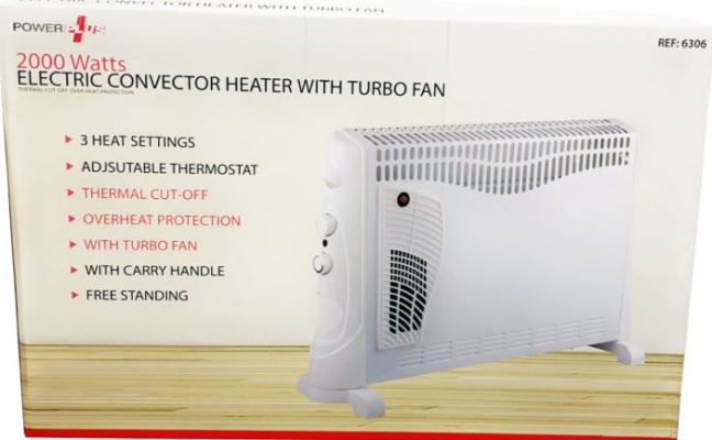 (image for) POWER+ CONVEC HEATER/TURBO FAN