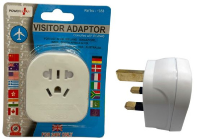 (image for) POWER PLUS VISITOR ADAPTOR - 240V
