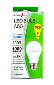 (image for) POWER+ LED BULB A60/11W E27 DAY LIGHT - 1000LUMENS