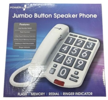 (image for) POWER+JUMBO BUTTON S/PHONE