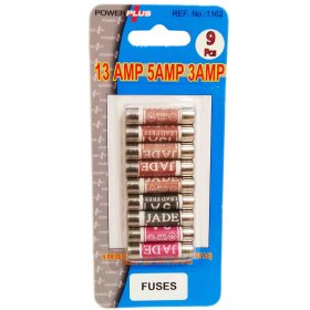 (image for) POWER+ FUSES ASSORTD 13/5/3AMP - 9S