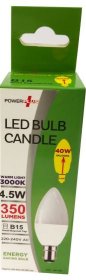 (image for) POWER+ LED CANDLE E14 4.5W W/L - 4.5W