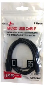 (image for) POWER+ MICRO USB TO USB CABLE - 1M