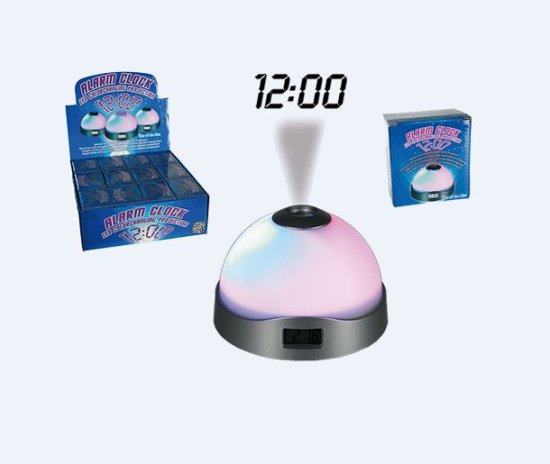 (image for) ALARM CLOCK DIGITAL AST COLOUR - 10CM