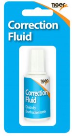 (image for) TIGER CORRECTION FLUID - 20ML