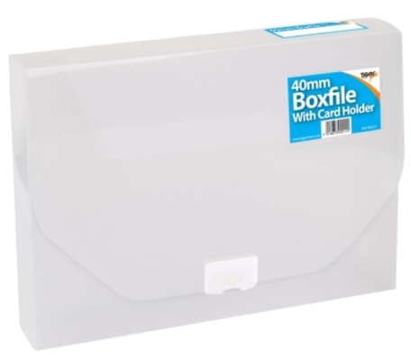 (image for) TIGER BOX FILE WITH CARD HO CL