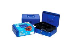 (image for) TIGER CASH BOX+2 KEYS META 10" - 25CM