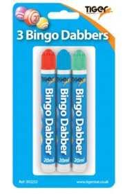 TIGER BINGO DABBERS - 3S (image for) TIGER BINGO DABBERS - 3S