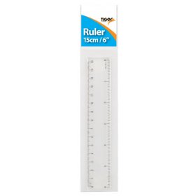 (image for) TIGER RULER CLEAR - 30CM