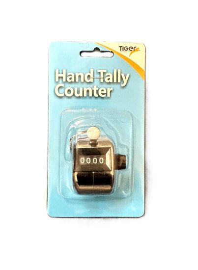 (image for) TIGER HAND TALLY COUNTER - STD