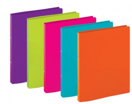 (image for) TIGER RINGBINDER SLIM AST - A4