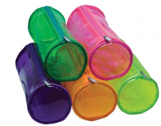 (image for) TIGER PENCIL CASE CLEAR AST - A4