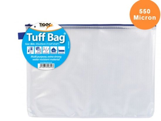 (image for) TIGER TUFF BAG ASST 35X25CM - A4+