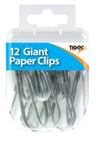 (image for) TIGER PAPER CLIPS GIANT - 12S