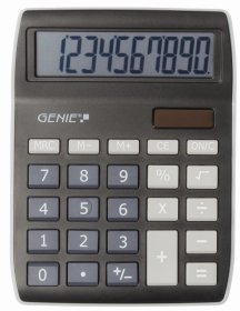 (image for) GENIE DESKTOP CALCULATOR BLACK - 840BK