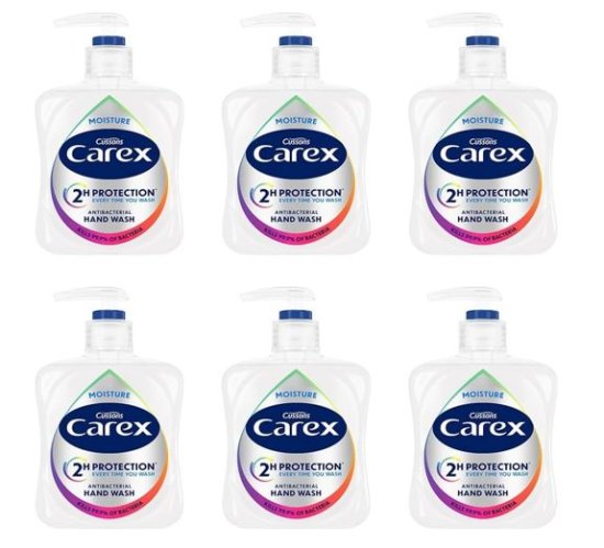 (image for) CAREX H/WASH MOISTURE PLUS ECO - 250ML