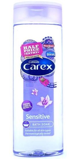 (image for) CAREX BATH SENSITIVE - 500ML