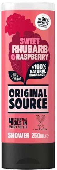 (image for) ORI SOU S/GEL RHUBARB&RASPBERR - 250ML