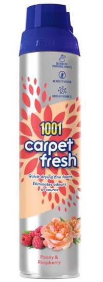 (image for) 1001 CARPET FRESH PEONY&RASPBE - 300ML