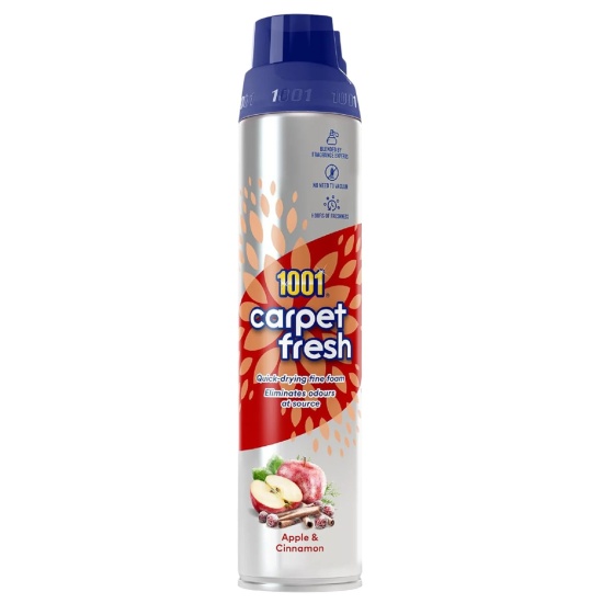 (image for) 1001 CARPET FRESH APPLE & CINNAMON - 300ML