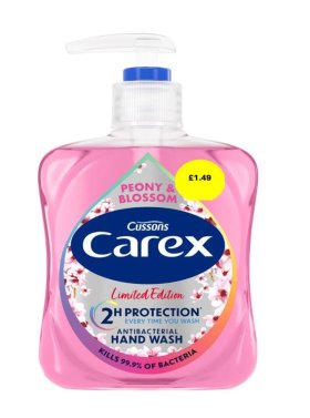 (image for) CAREX HAND WASH PEONY & BLOSSOM PM1.49 - 250ML