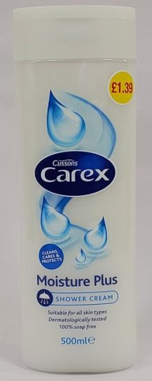 (image for) CAREX BATH S/GEL MOIST PM1.39 - 500ML