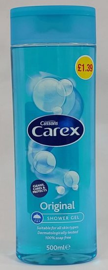 (image for) CAREX BATH S/GEL ORIGI PM1.39 - 500ML