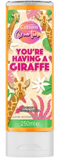 (image for) CUSSONS S/GEL GIRAFFE - 250ML