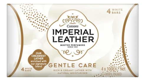 (image for) IMPERIAL LEATH SOAP GENTLE CARE - 4X90G