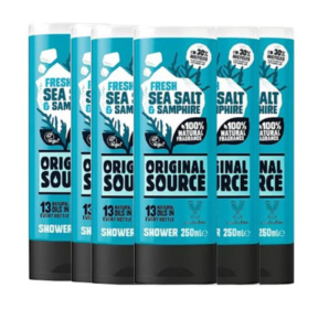 (image for) ORIGINAL SOURCE SHOWER GEL SEA SALT & SAMPHIRE - 250ML
