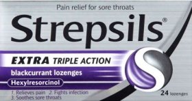 (image for) STREPSILS TRI ACTION B/CURRENT - 24S