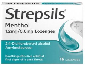 (image for) STREPSILS MENTHOL - 16S