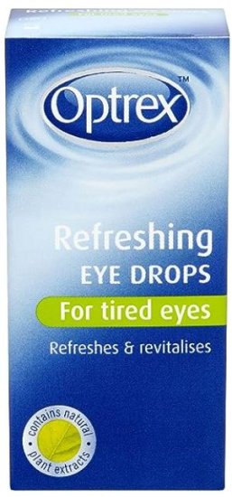 (image for) OPTREX EYE DROPS- FOR TIREDEYE - 10ML