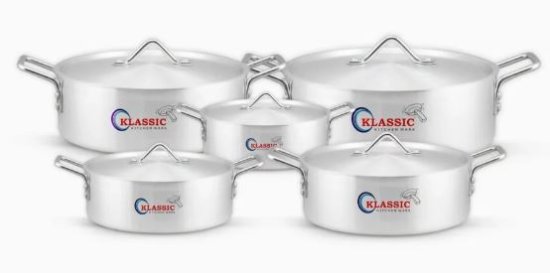 (image for) KLASSIC COOKWARE ALUM SET-5PCS - 5PCS