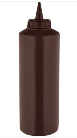 (image for) GASTROPLAST SAUCE BOTTLE BROWN - 500ML