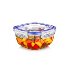 (image for) STORAGE CONTAINER SQUARE CLEAR - 900ML