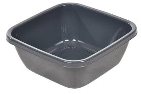 (image for) SQUARE BASIN GREY - 13LT