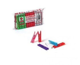 (image for) CLOTH PEGS PLASTIC - 24S