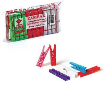 CLOTH PEGS PLASTIC (image for) CLOTH PEGS PLASTIC