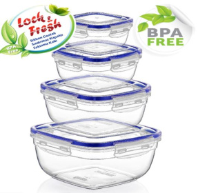 (image for) SEAL TIGHT SQUARE CONT SET