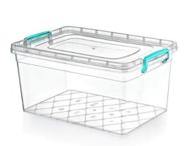 (image for) STORAGE BOX+LID CLEAR MAXI NO6 - 20L