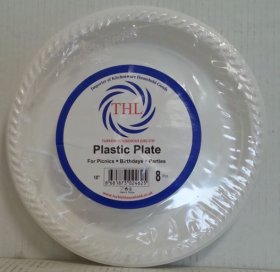 (image for) PLASTIC PLATES 10" - 8S