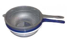 (image for) TURKISH STRAINER W/HANDLE - STD