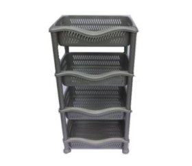 (image for) VEGETABLE RACK 4 TIER RECTA - 4TIER