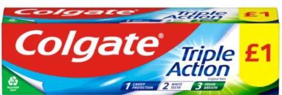 (image for) COLGATE T/P TRIPLE ACTION PM1 - 75ML